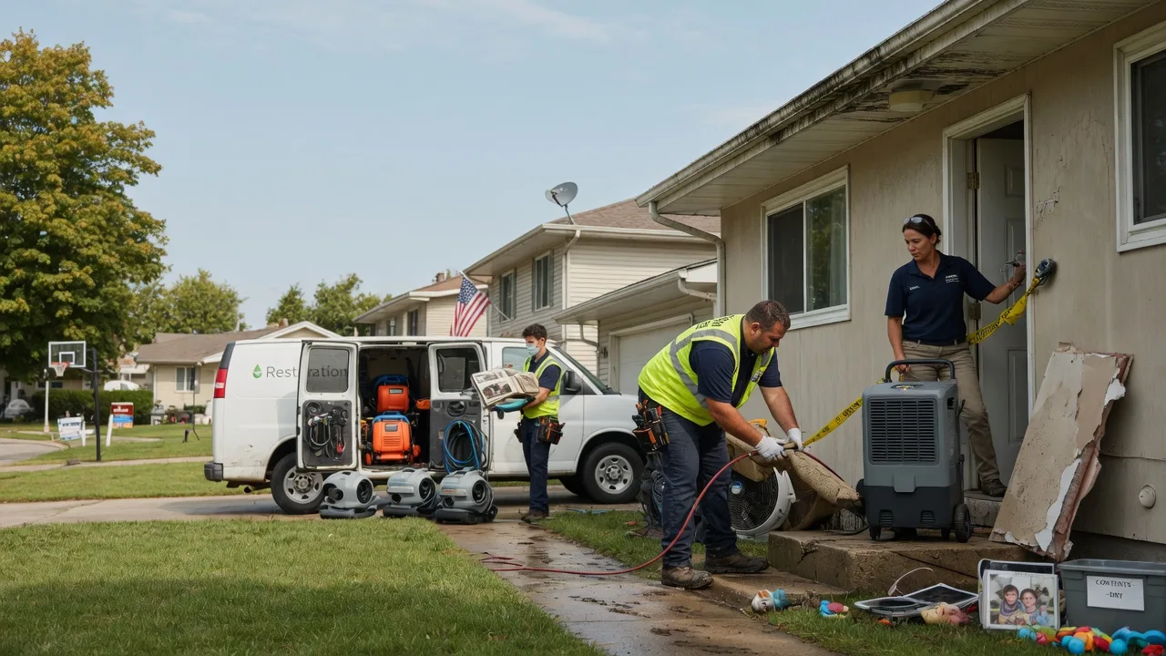 Water Damage Restoration in Kingston, RI near me